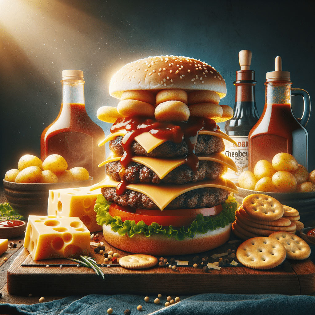 The Ultimate Barbecue Cheeseburger Surprise