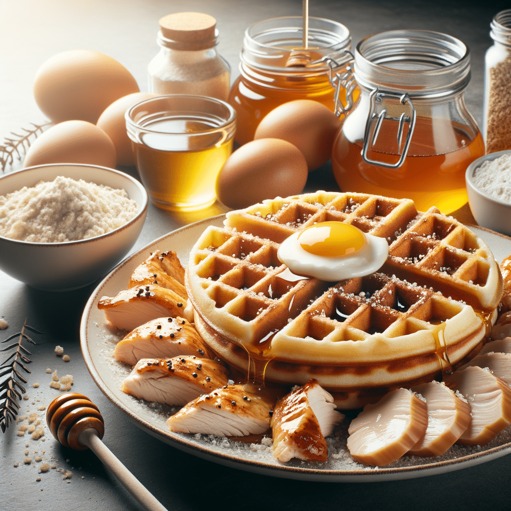 Ultimate Protein-Packed Honey Chicken Waffle Recipe