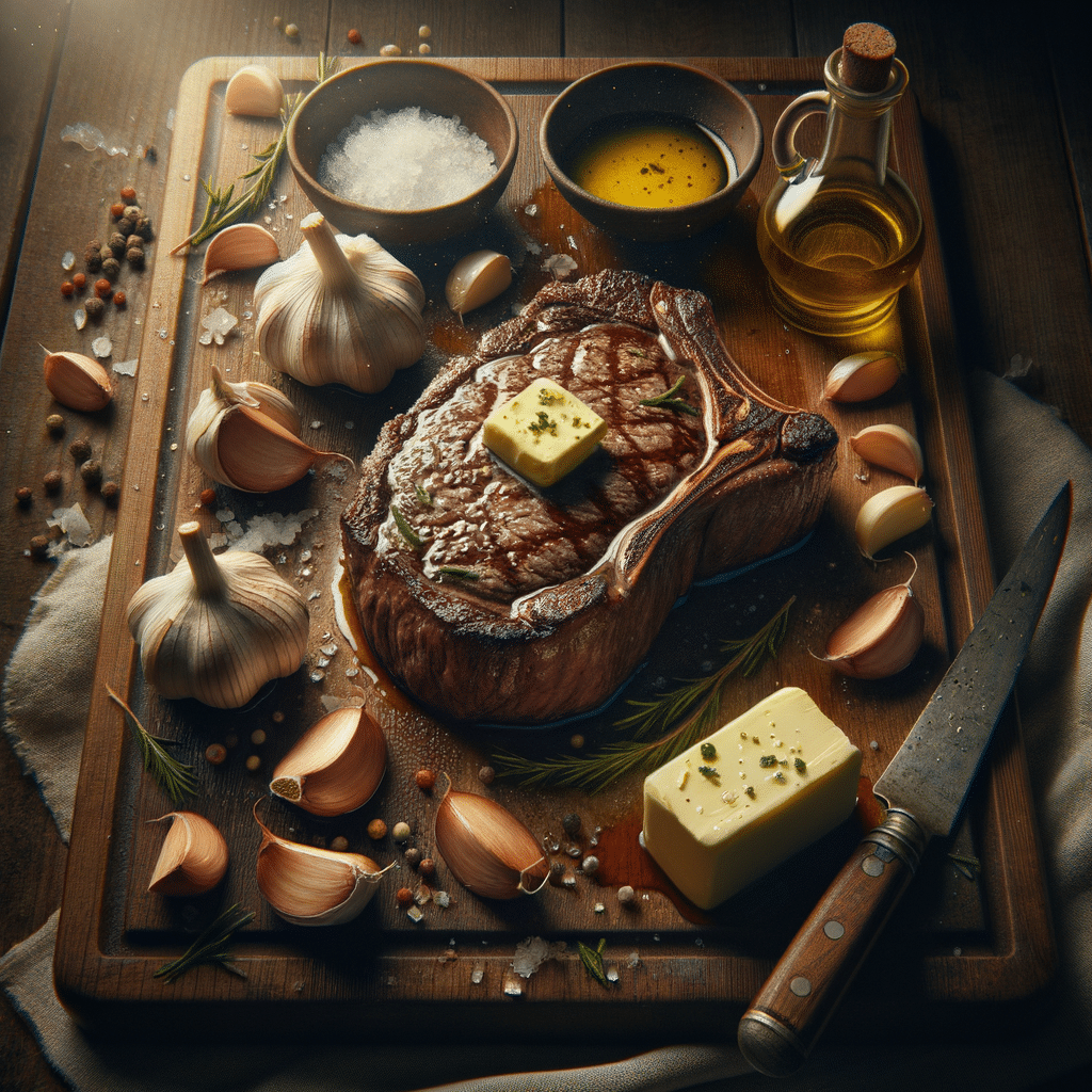 The Ultimate Steak with Garlic Butter Recipe for a Midnight Snack