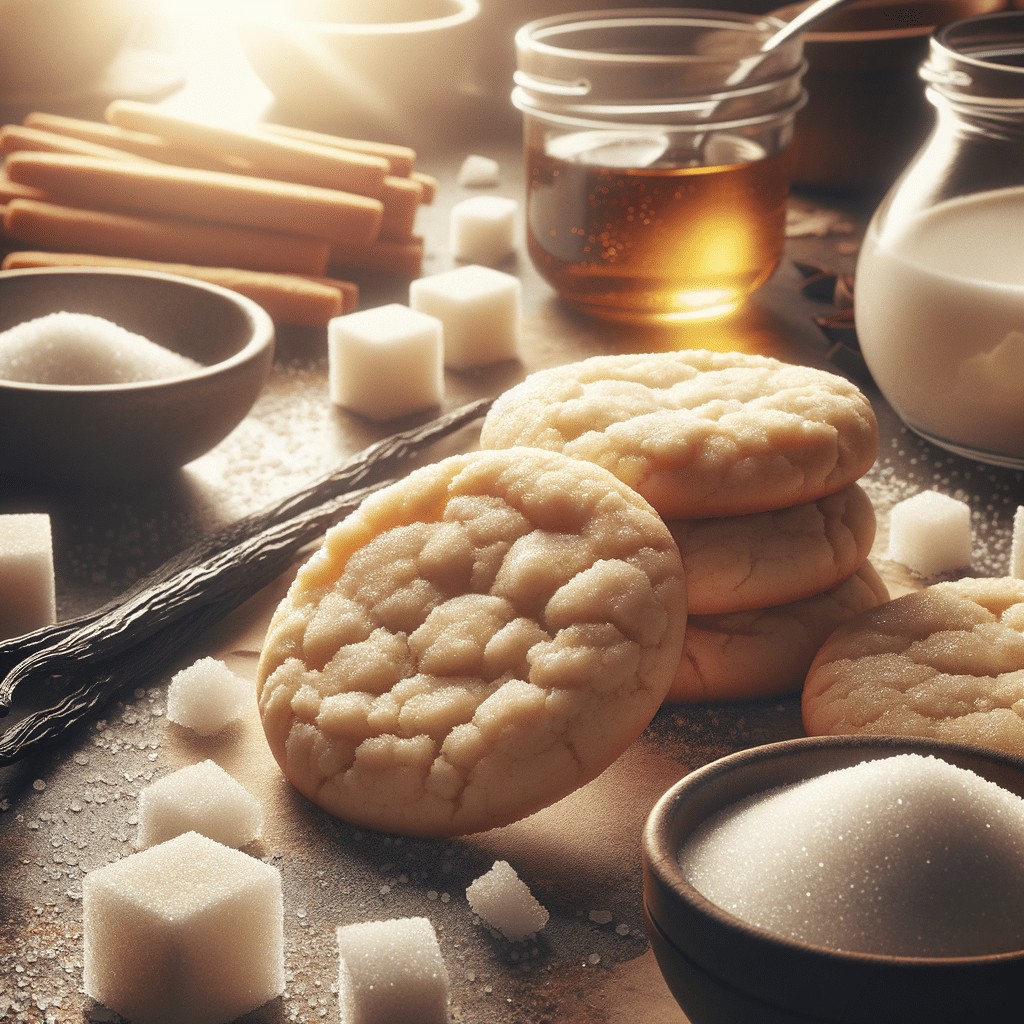 Decadent Vanilla Sugar Cookies