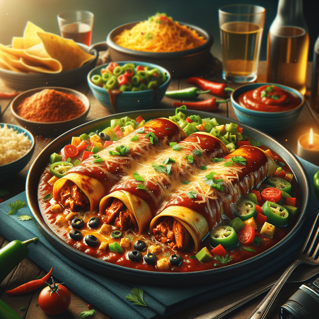 World Famous Chicken Enchiladas: A Flavorful Fiesta for Your Taste Buds!