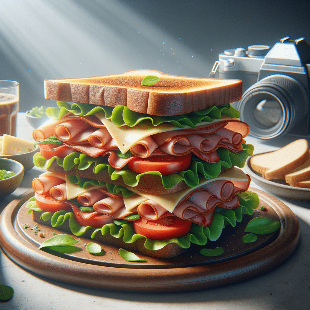 Ultimate Turkey Club Sandwich Explosion!
