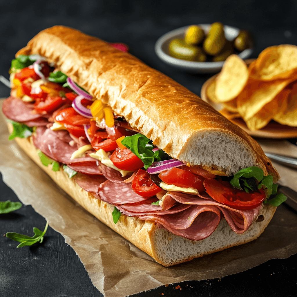 Oven-Toasted Italian Sub: A Gourmet Lunch Delight